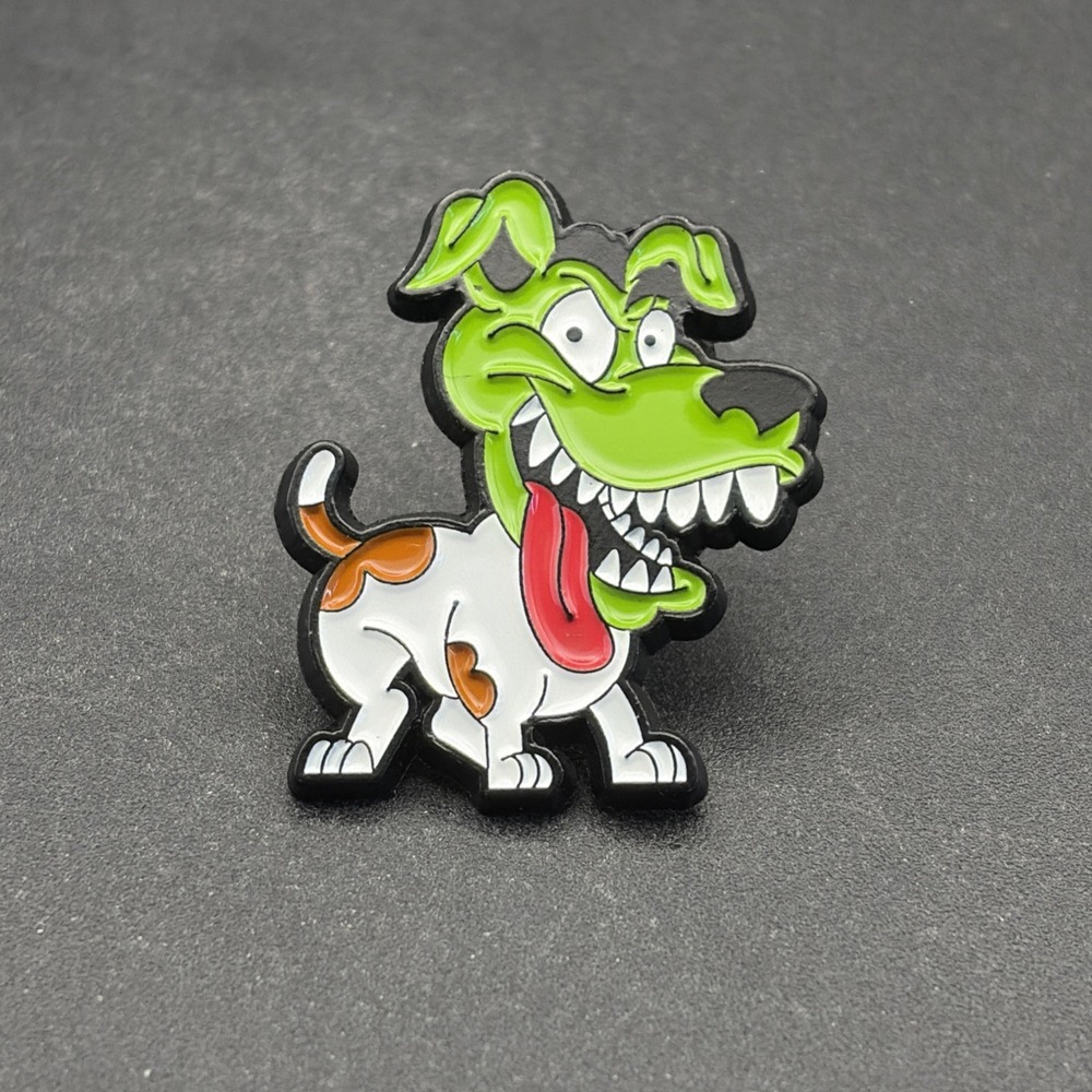 Jim Carrey The Mask Movie Dog Lapel Hat Pin